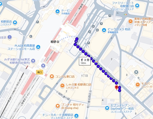 柏院MAP