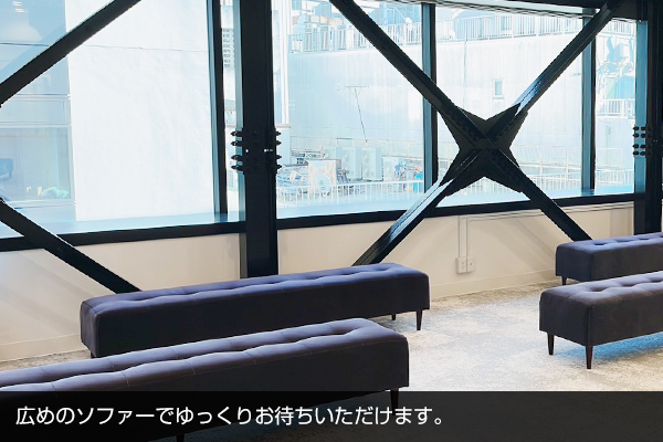 メンズリゼ 川崎院の待合