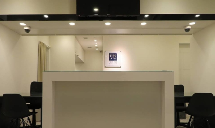 メンズリゼ 神戸三宮院の受付